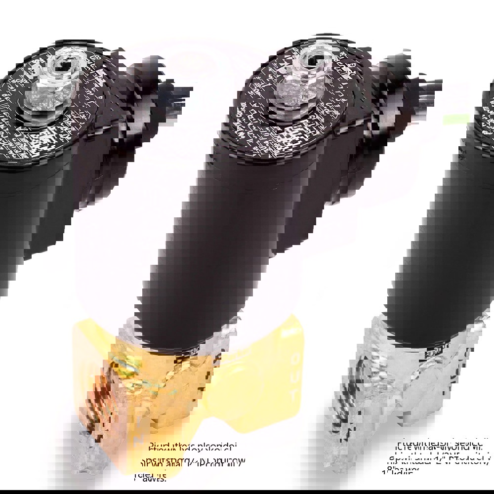 Solenoid Valve: 2-Way & 2-Position, 1/4